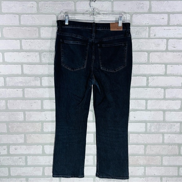 Madewell Petite Slim Demi Boot Jeans in Lunar Wash Size 28P - Picture 7 of 10